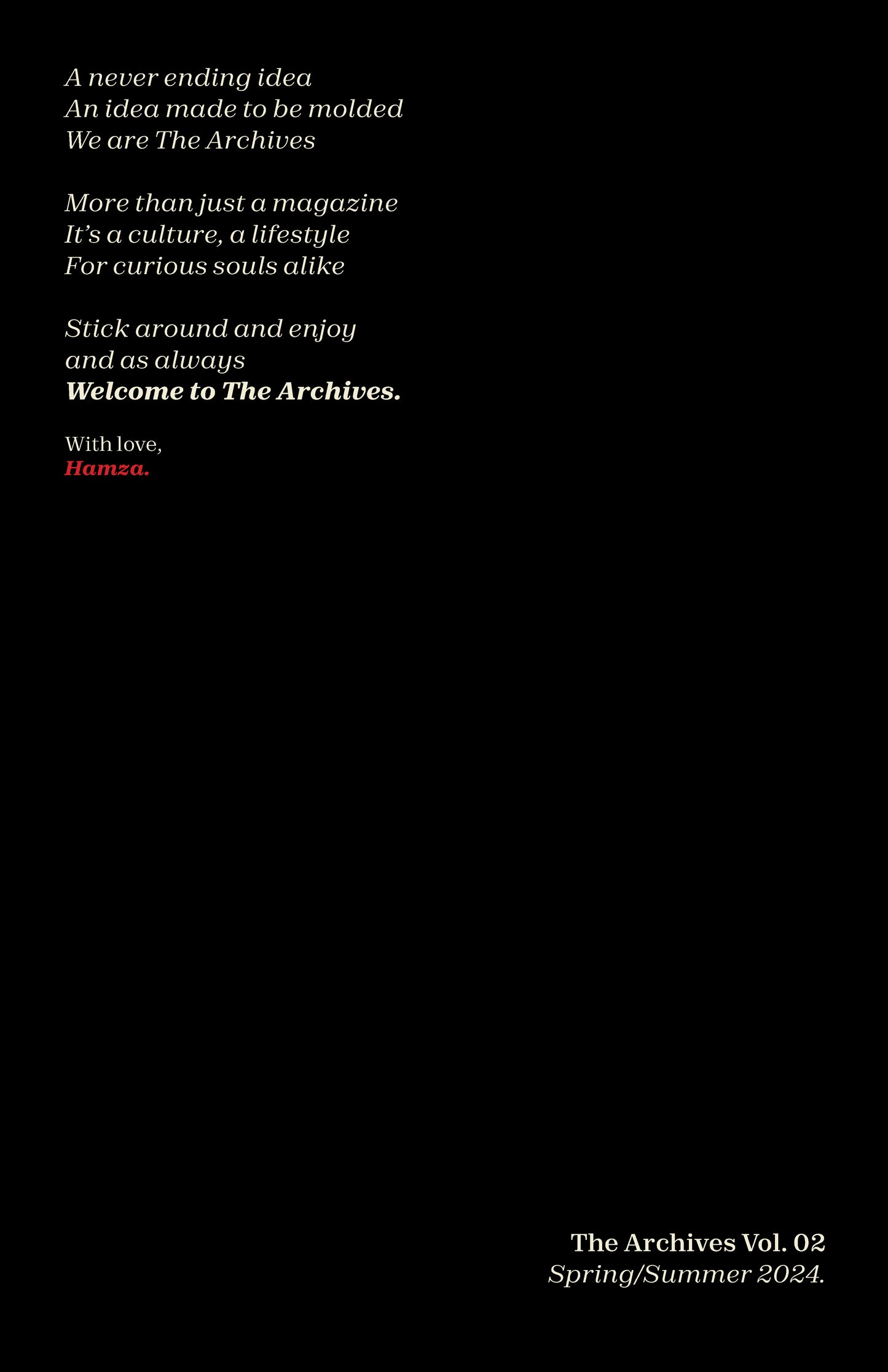 The Archives Vol. 02